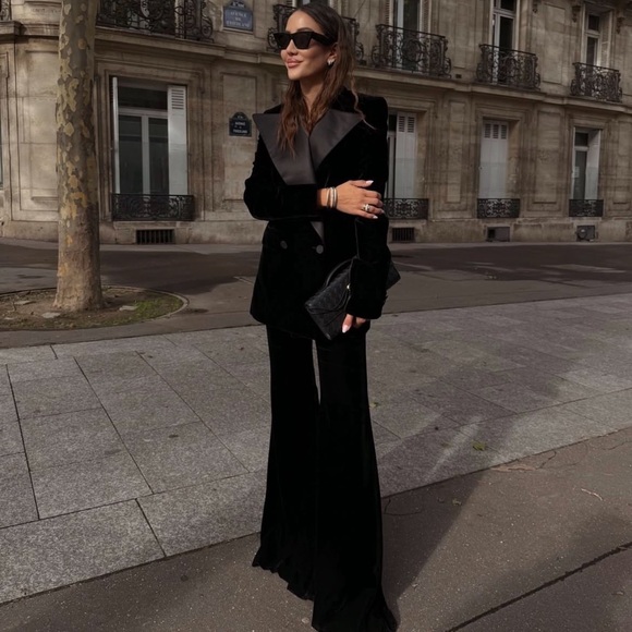 Saint Laurent Black Flare Pants | size 40 | brand new with tags | paid 2800$ - Picture 14 of 14